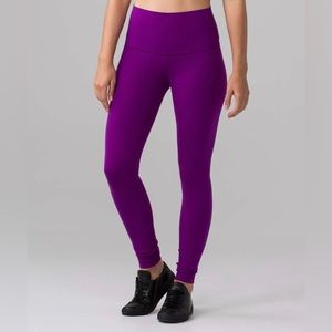 Lululemon Wunder Under Pant III in Tender Violet